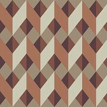 Красные обои для кухни Milassa Geometrica GM5 020